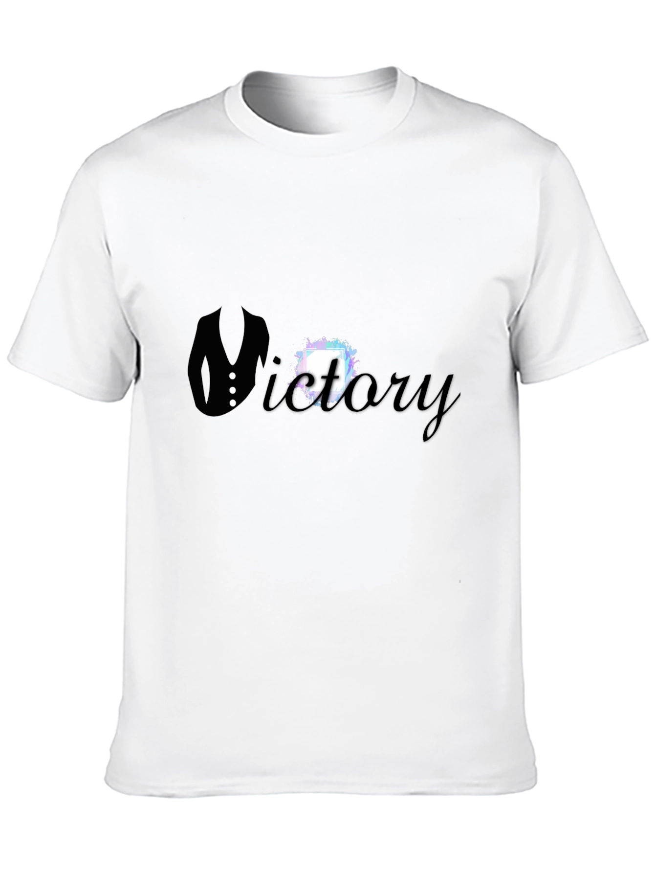 Victory Suit Graphic Tee - Black