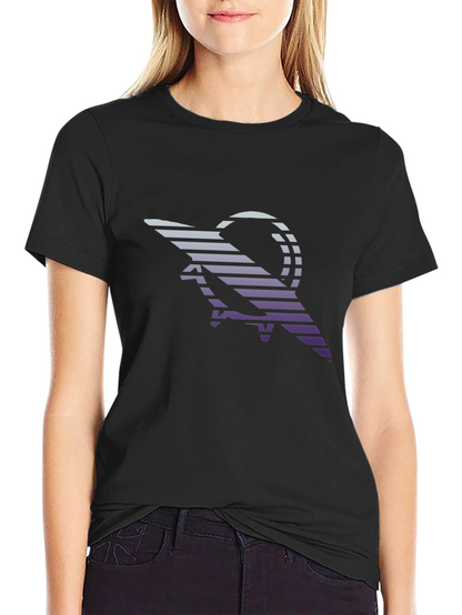 Retro Striped Scorpion Graphic Tee