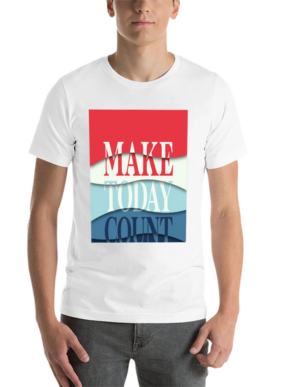 Make Today Count Graphic Tee - Black T-Shirt