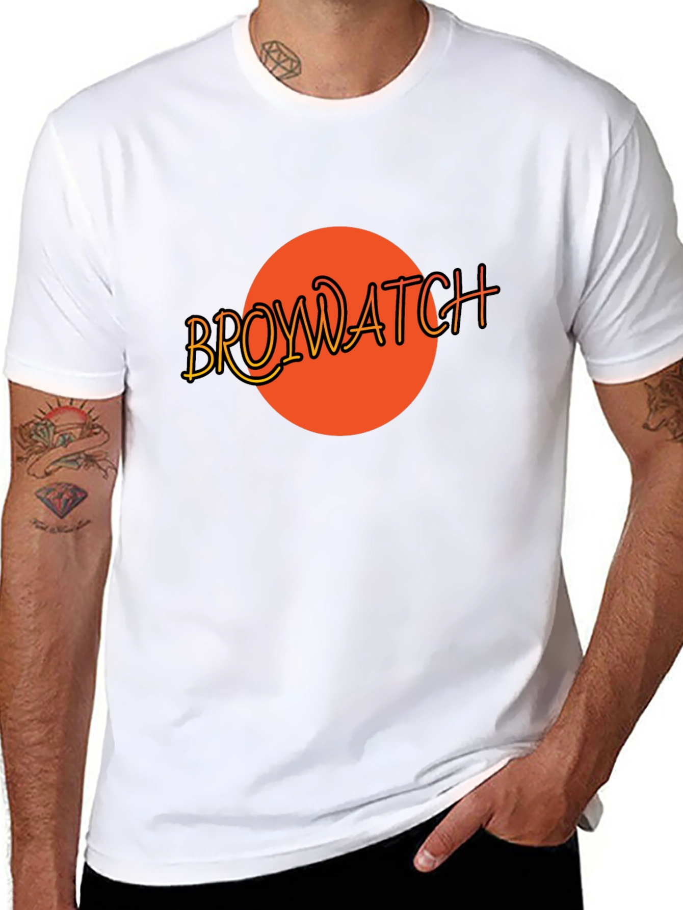 Browwatch Graphic Tee - Cool Casual Style