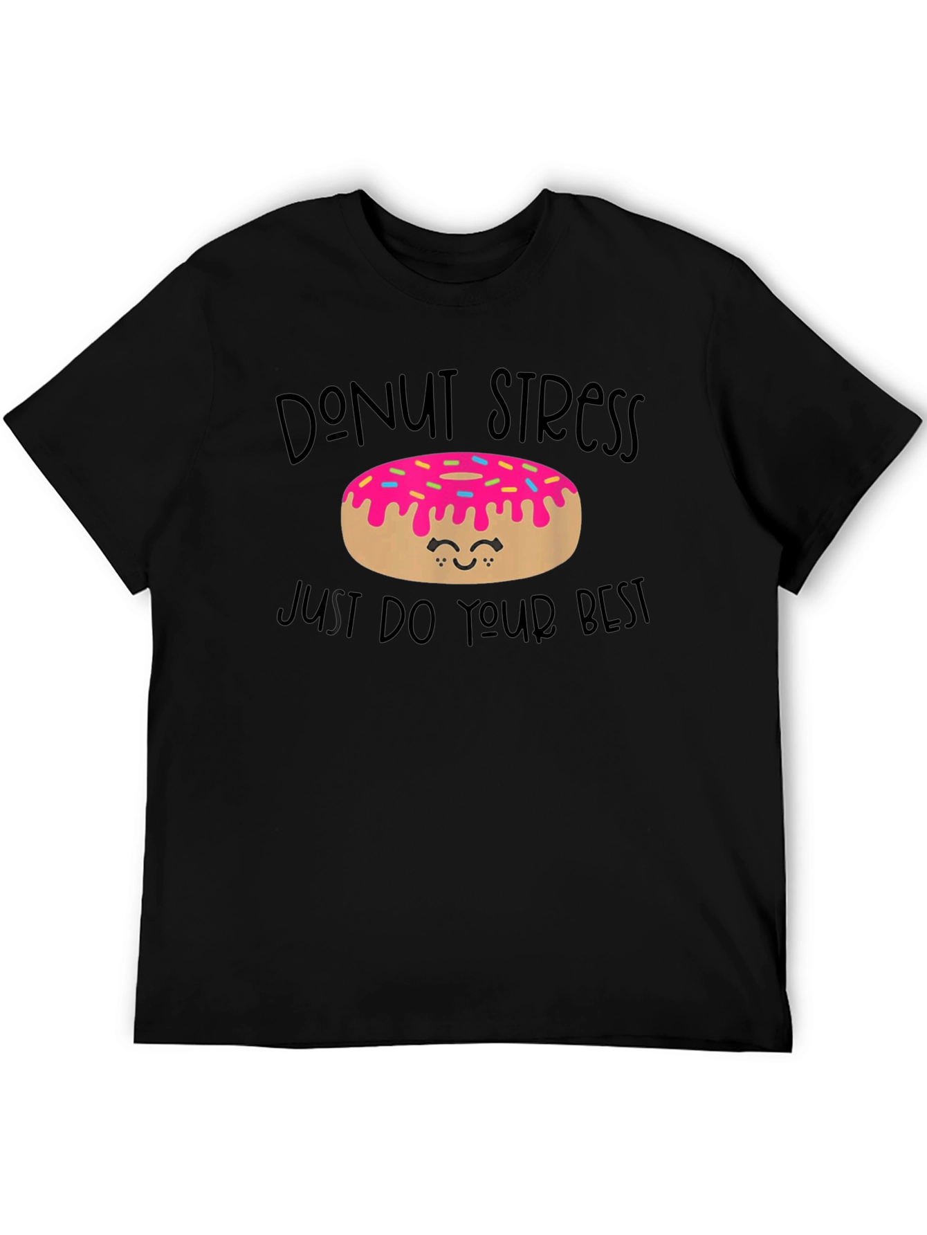 Donut Stress T-Shirt - Positive Vibe Tee