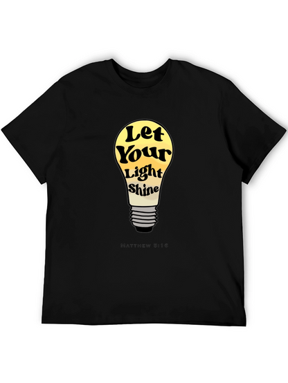 Let Your Light Shine T-Shirt - Matthew 5:16