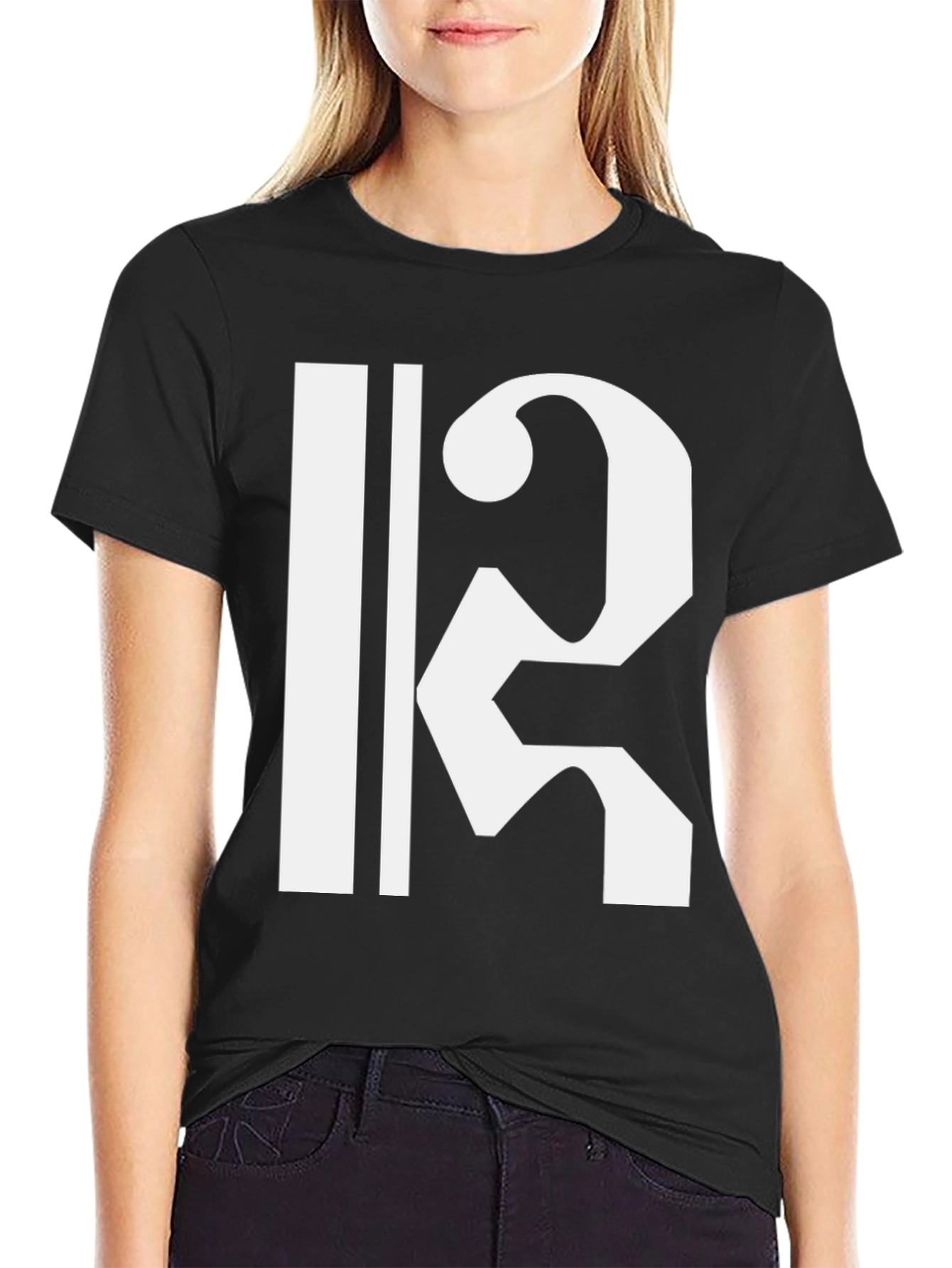 Bass Clef T-Shirt - Music Lovers Tee