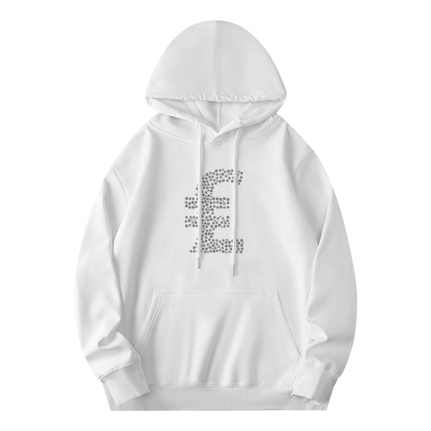 Dot Pound Sign Minimal Unisex Hoodie, Gentle Comfort Wear