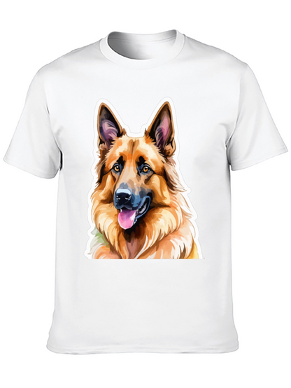 German Shepherd Graphic Tee - Dog Lovers Shirt