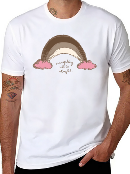 Everything Will Be Alright Rainbow T-Shirt
