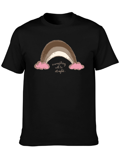 Everything Will Be Alright Rainbow T-Shirt
