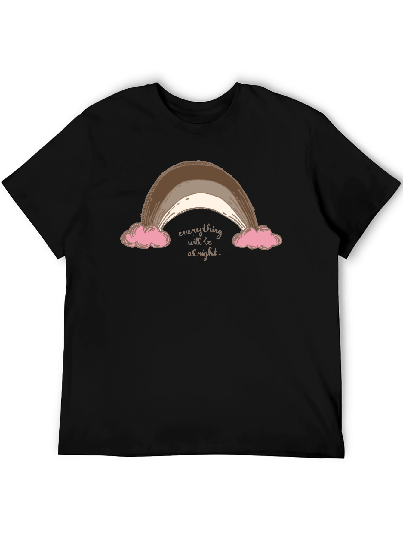 Everything Will Be Alright Rainbow T-Shirt