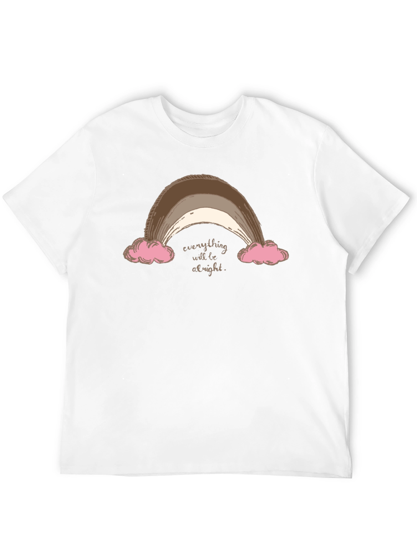 Everything Will Be Alright Rainbow T-Shirt
