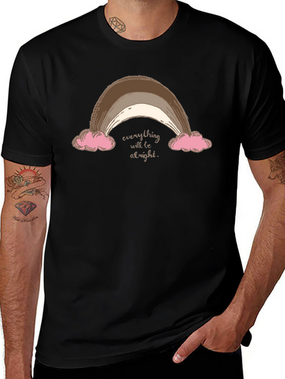 Everything Will Be Alright Rainbow T-Shirt