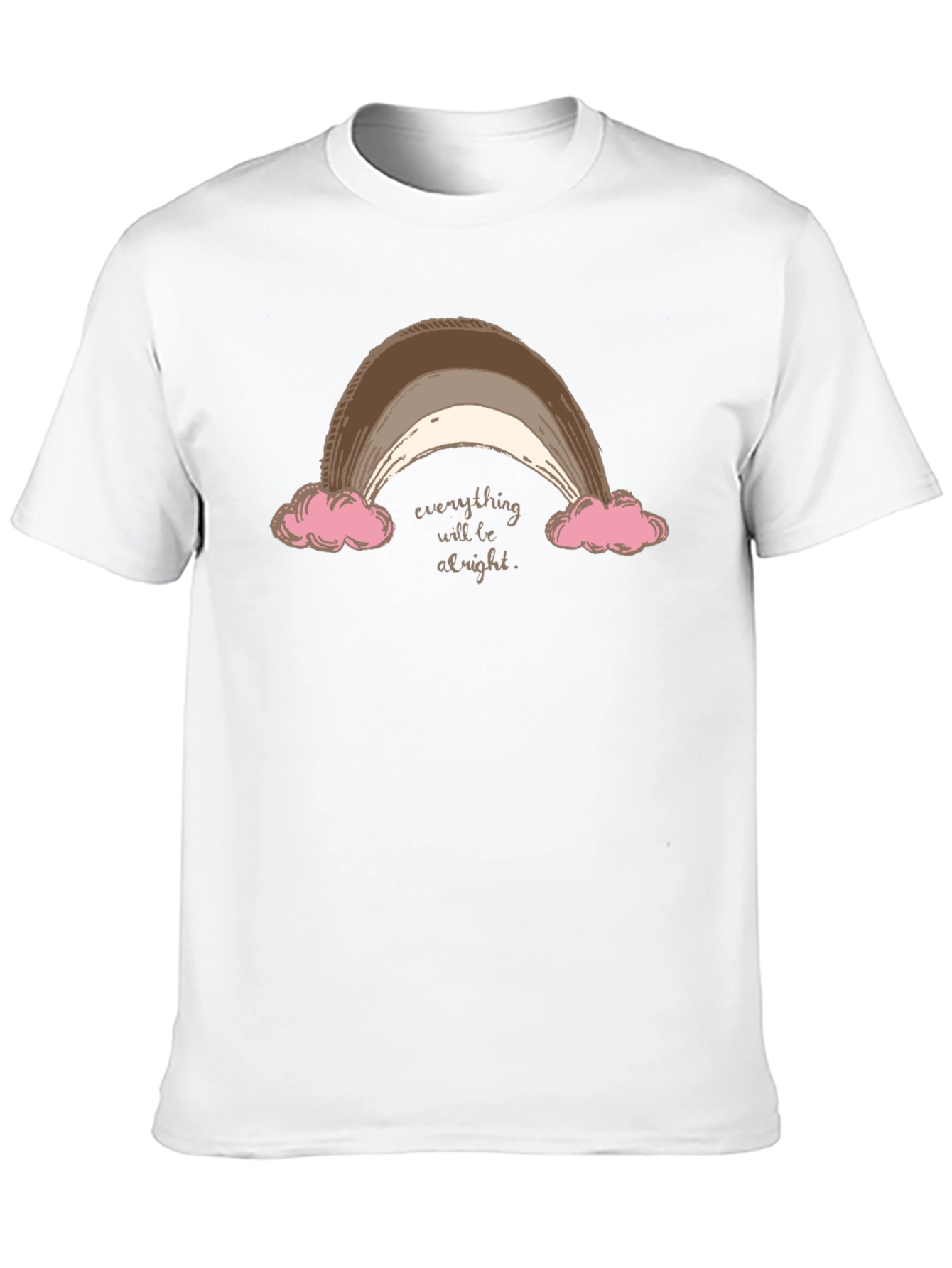Everything Will Be Alright Rainbow T-Shirt
