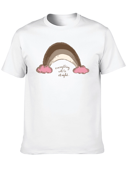 Everything Will Be Alright Rainbow T-Shirt