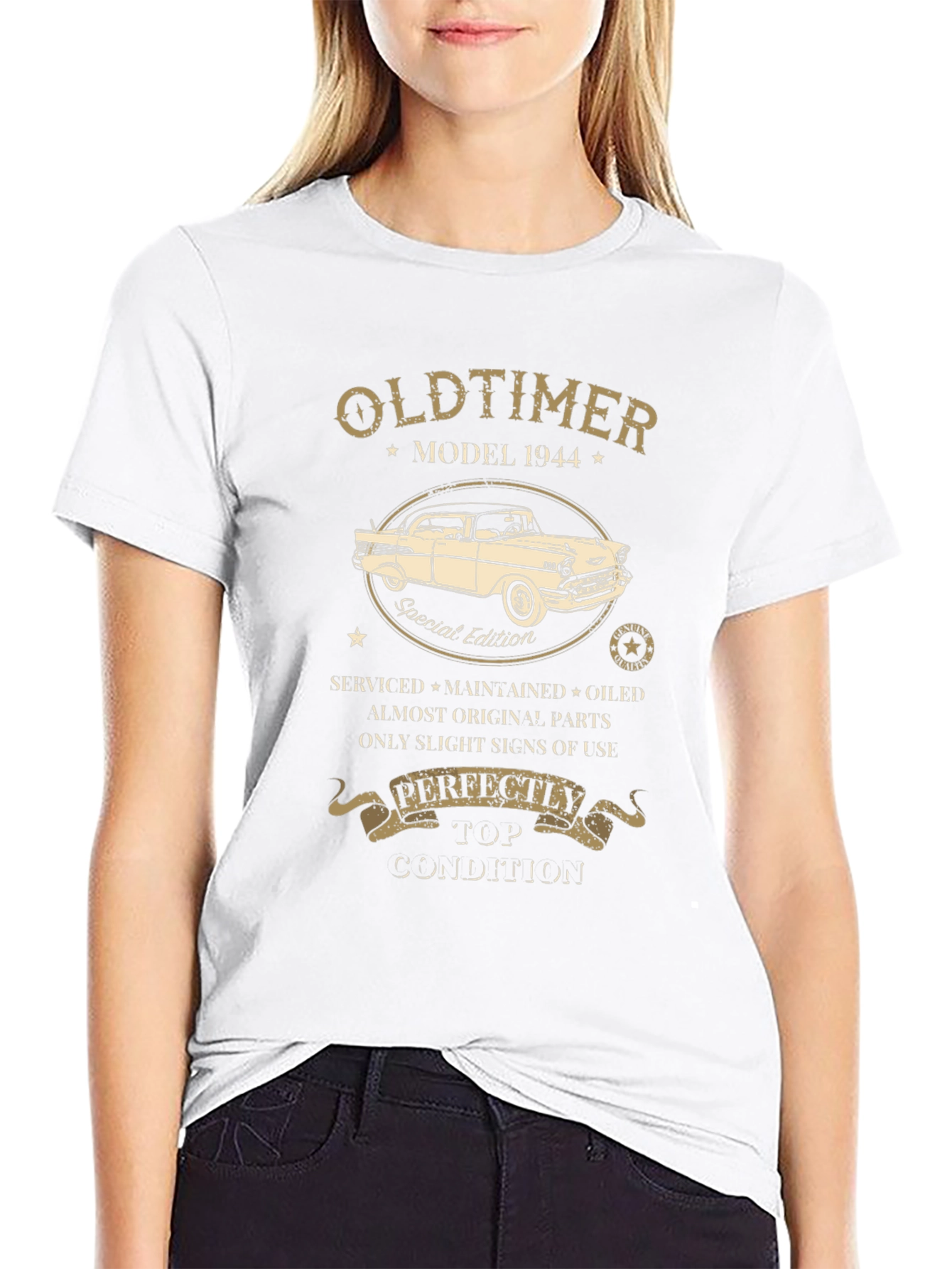 Oldtimer 1944 Car Graphic T-Shirt