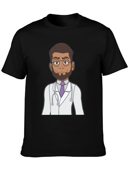 Doctor Cartoon Graphic T-Shirt