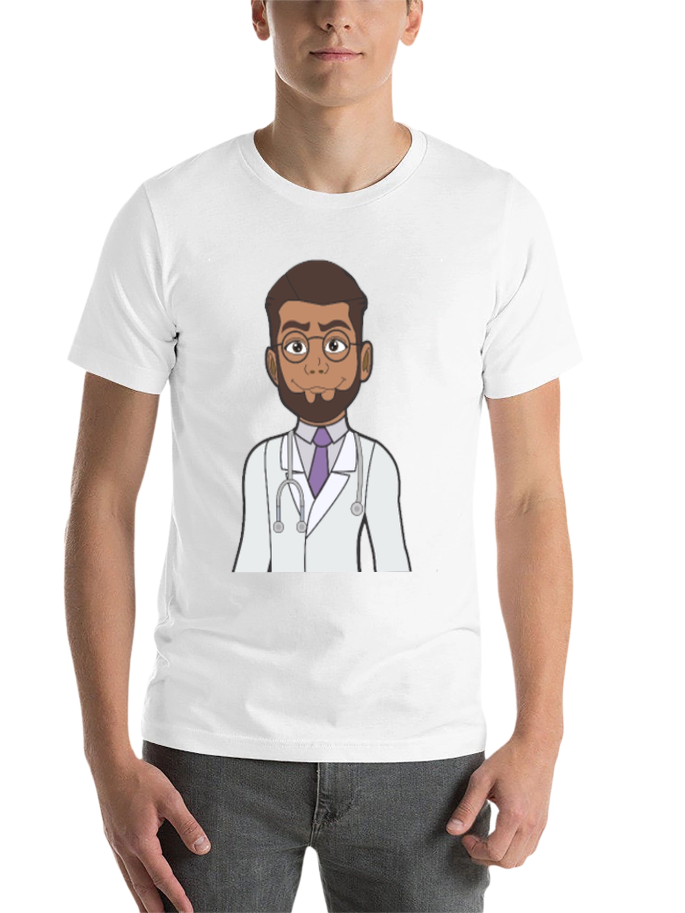 Doctor Cartoon Graphic T-Shirt