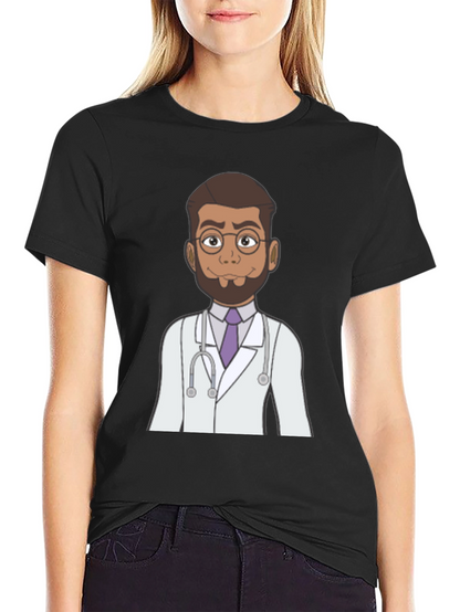 Doctor Cartoon Graphic T-Shirt