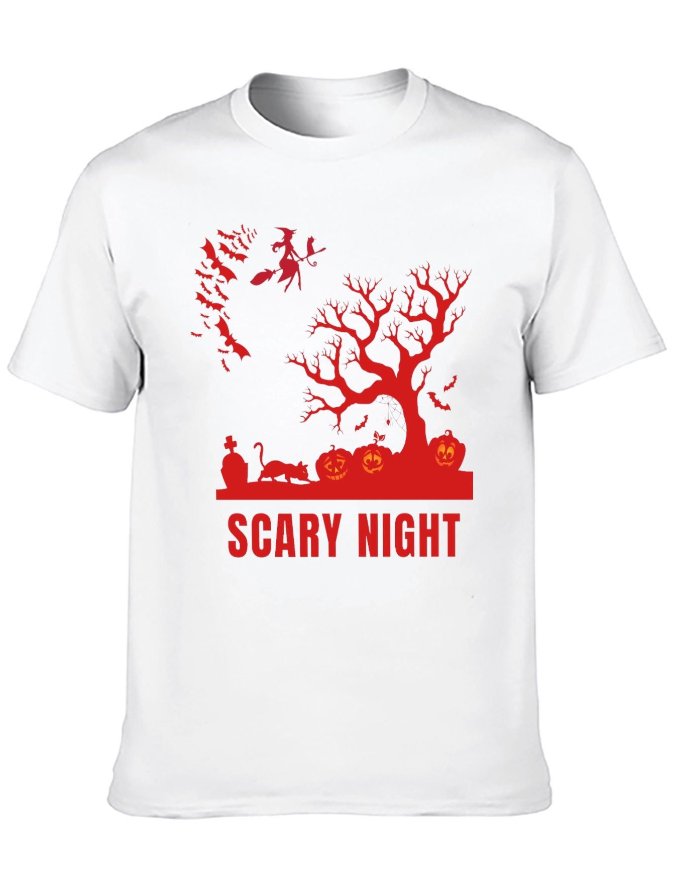 Scary Night Halloween T-Shirt