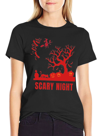 Scary Night Halloween T-Shirt