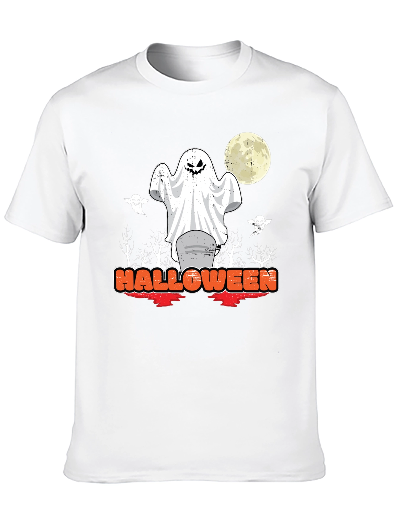 Halloween Ghost T-Shirt - Spooky Season Tee