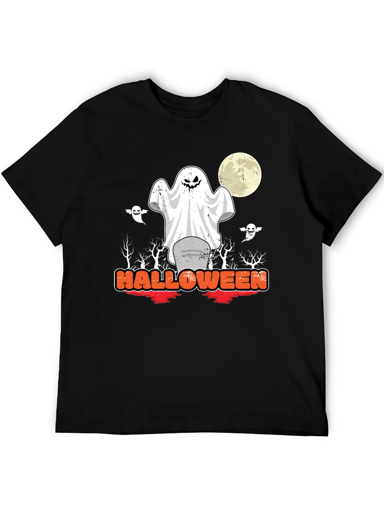 Halloween Ghost T-Shirt - Spooky Season Tee