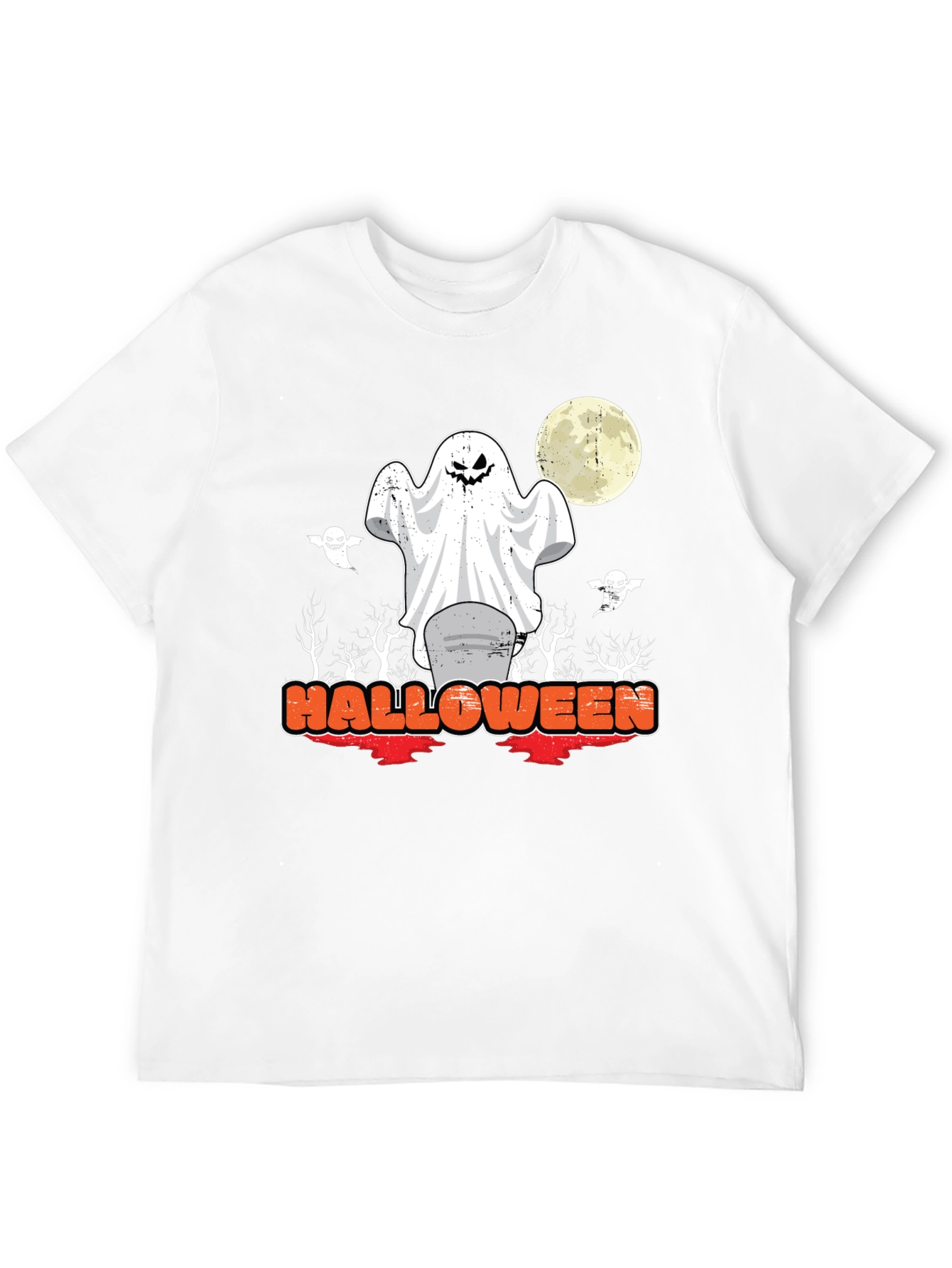 Halloween Ghost T-Shirt - Spooky Season Tee