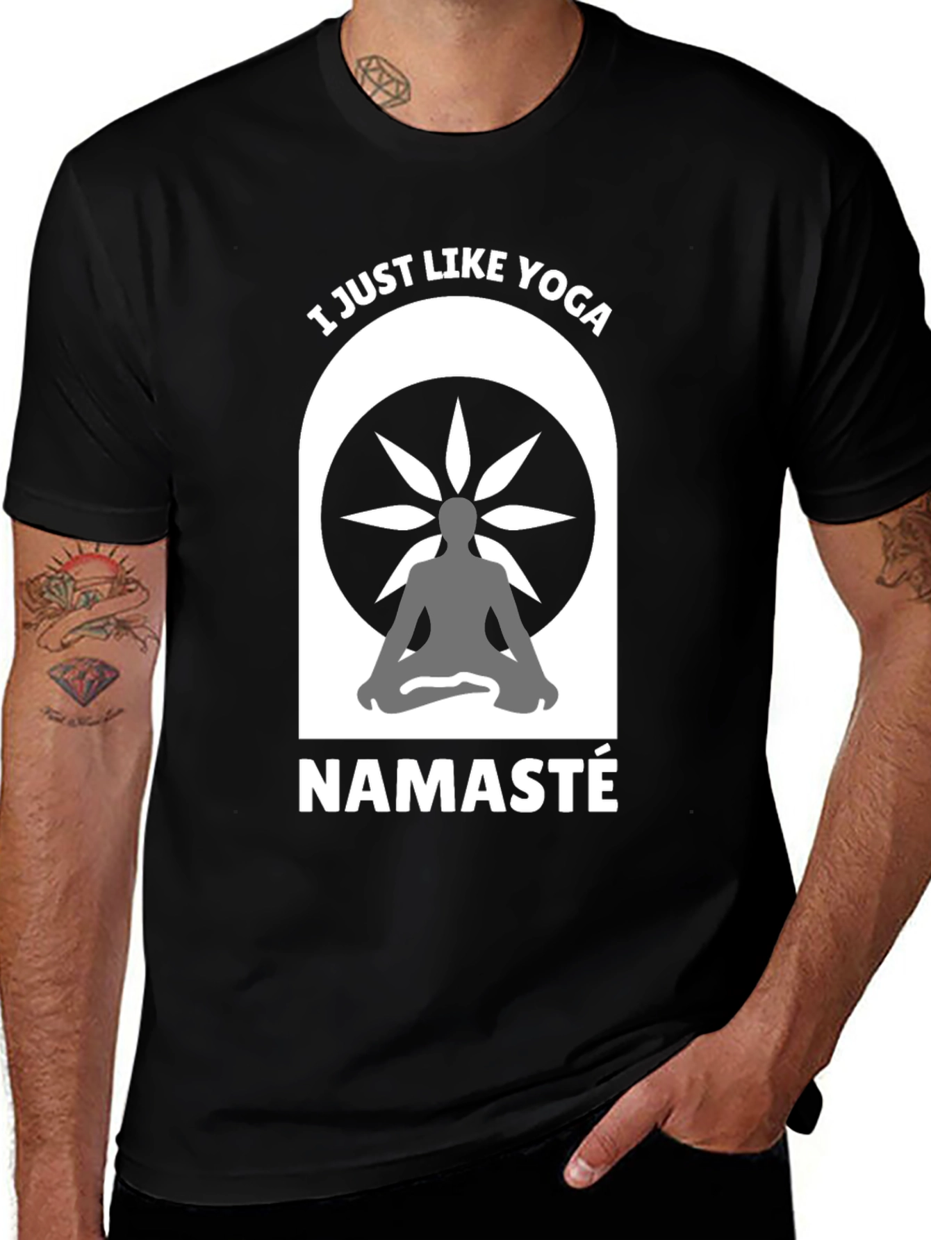 Yoga Lovers Tee - Namaste Style