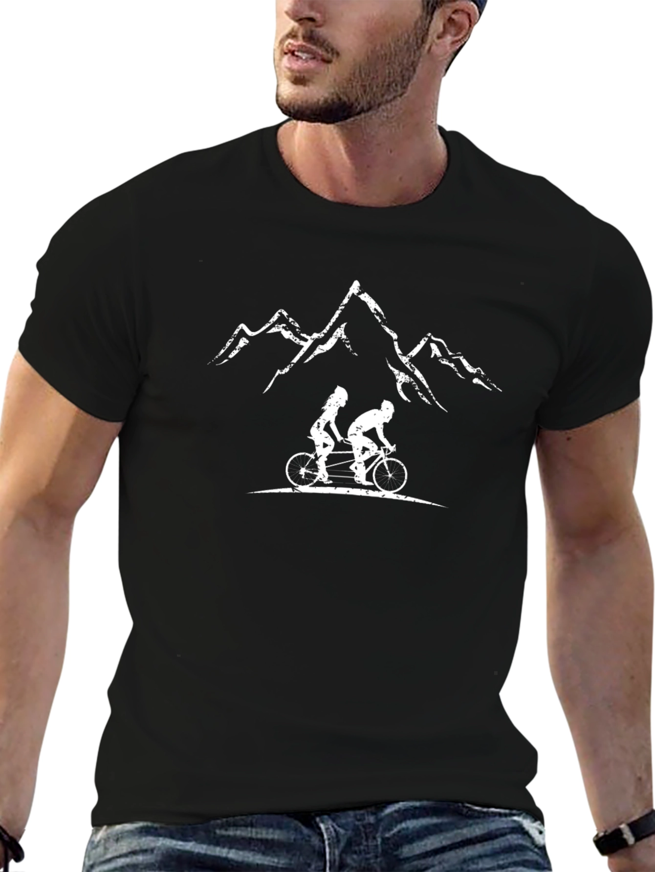 Mountain Biking Tandem T-Shirt
