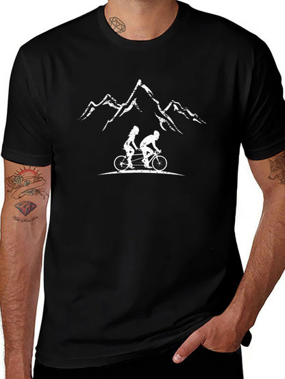 Mountain Biking Tandem T-Shirt
