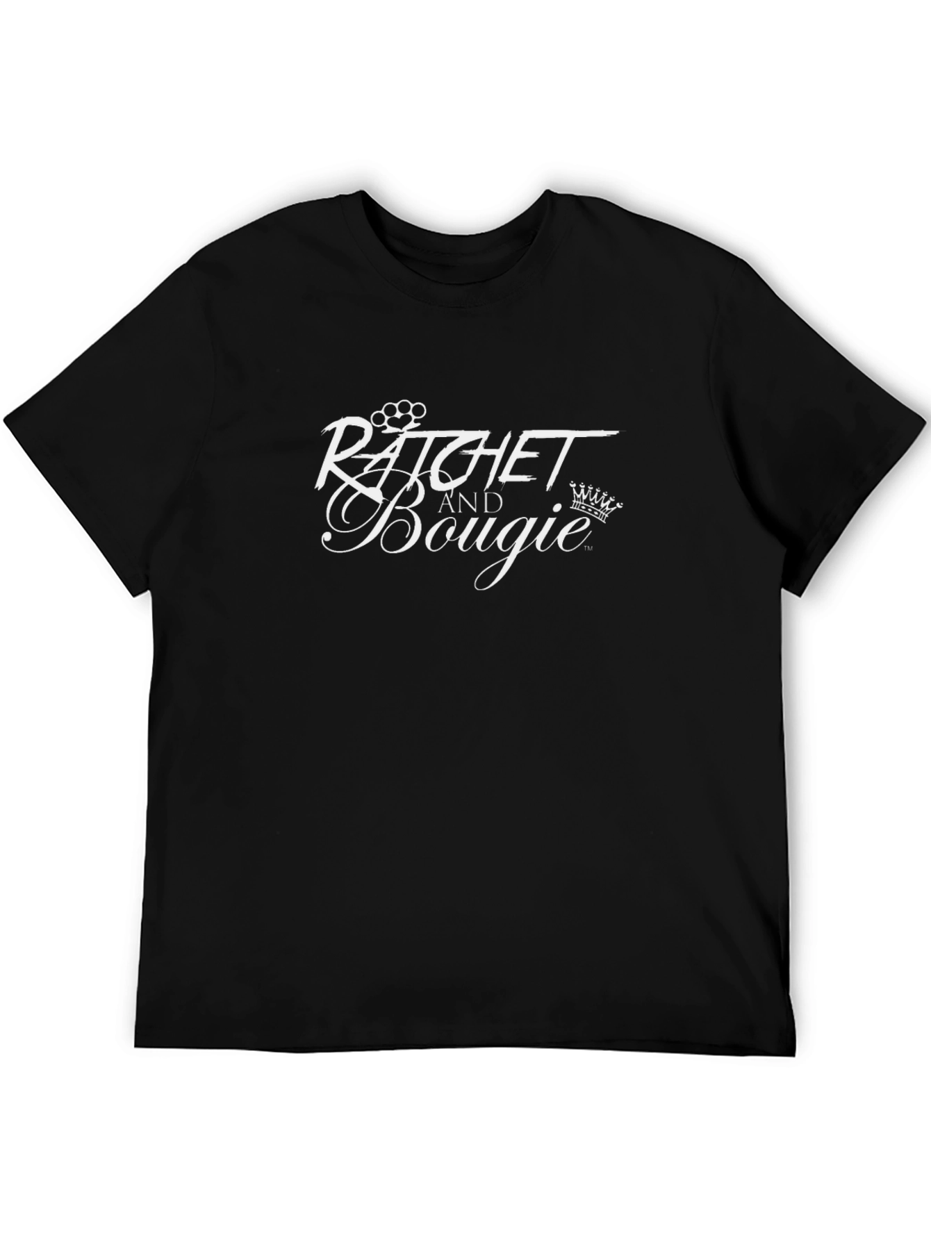 Ratchet and Bougie Graphic T-Shirt - Black