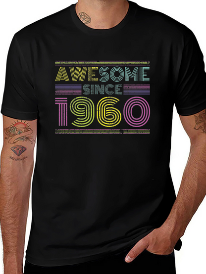 Awesome Since 1960 Graphic Tee