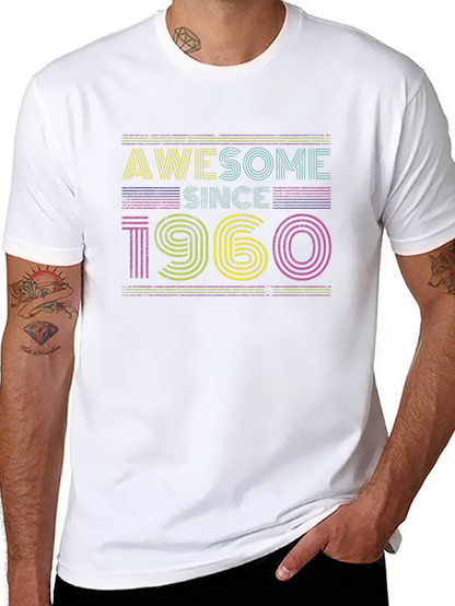 Awesome Since 1960 Graphic Tee