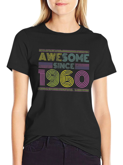 Awesome Since 1960 Graphic Tee