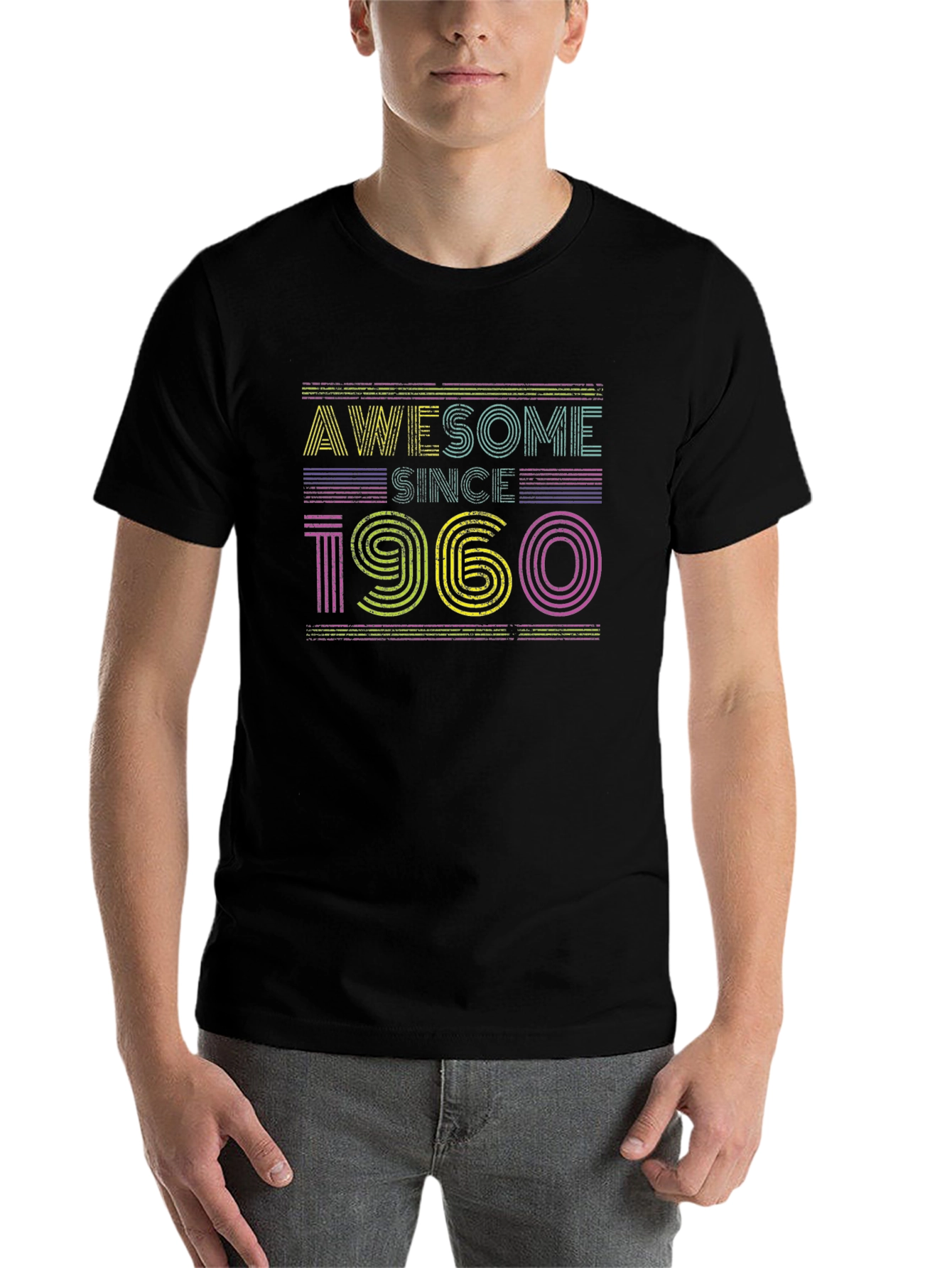 Awesome Since 1960 Graphic Tee