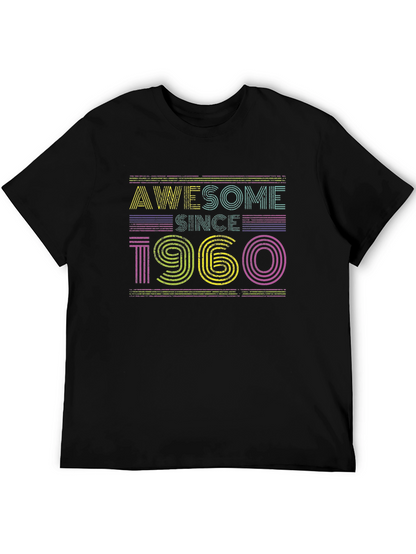 Awesome Since 1960 Graphic Tee