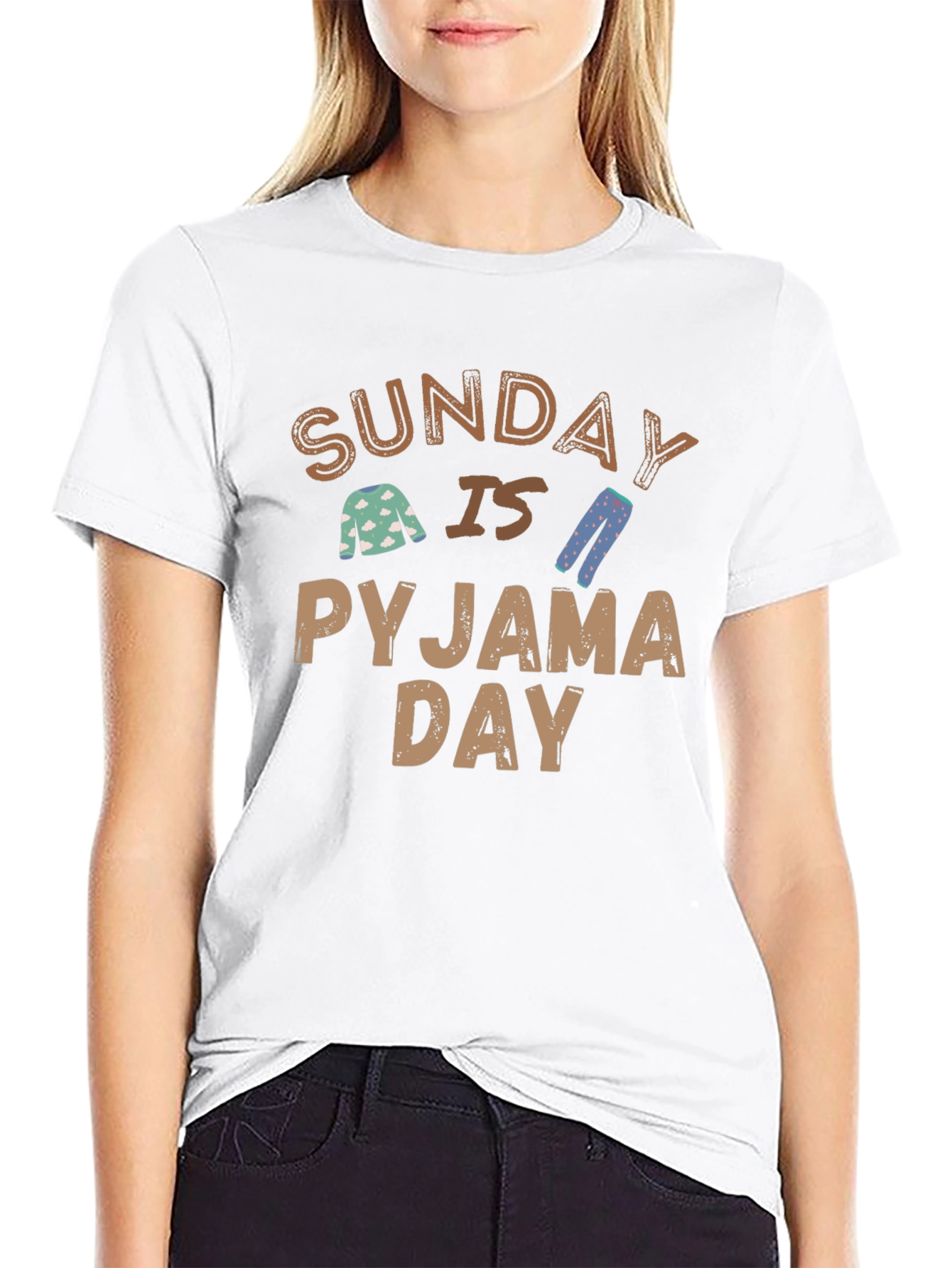 Sunday Pyjama Day T-Shirt