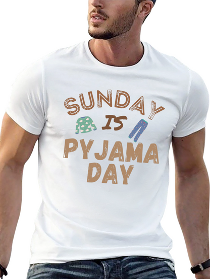 Sunday Pyjama Day T-Shirt
