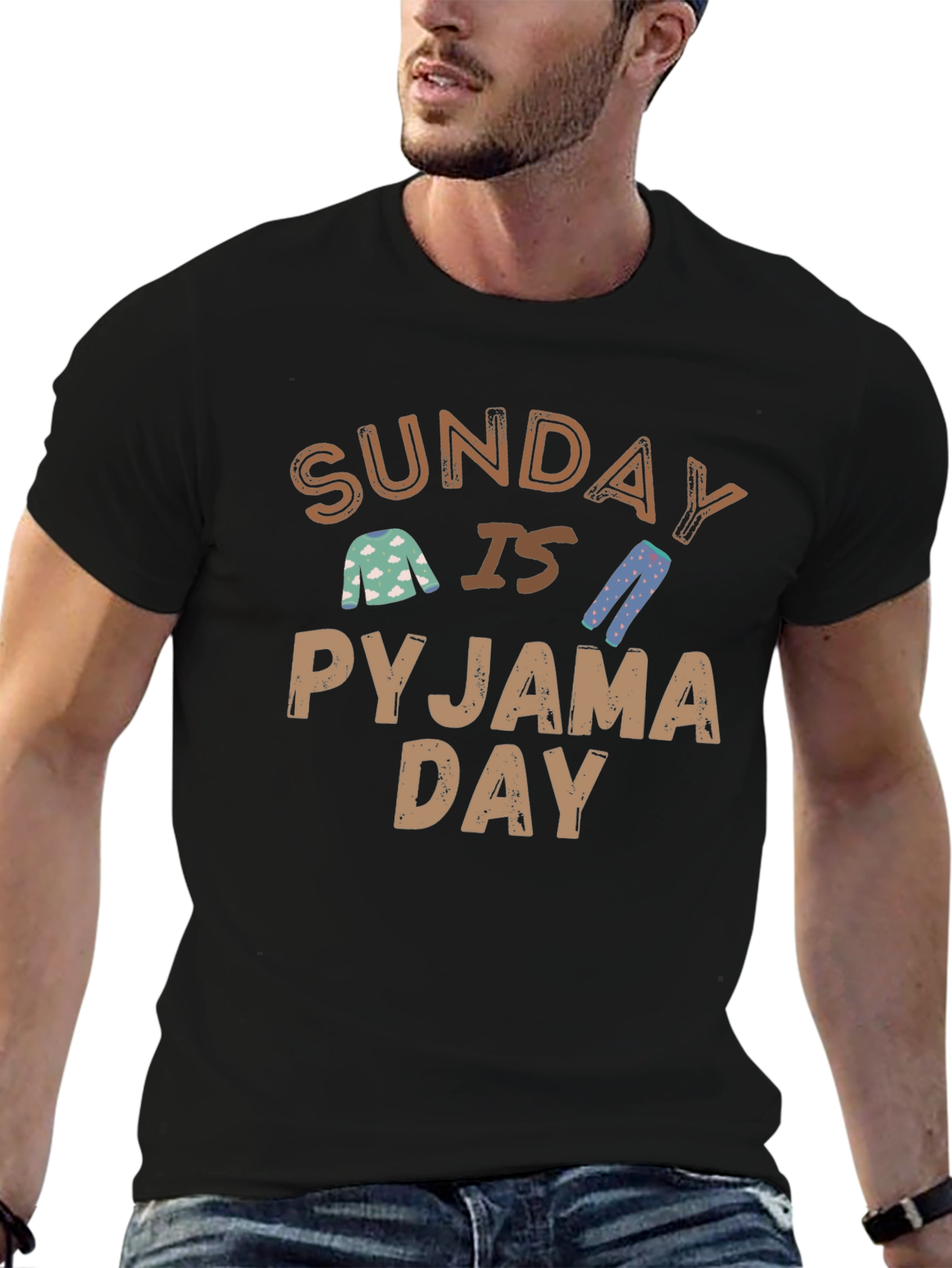 Sunday Pyjama Day T-Shirt