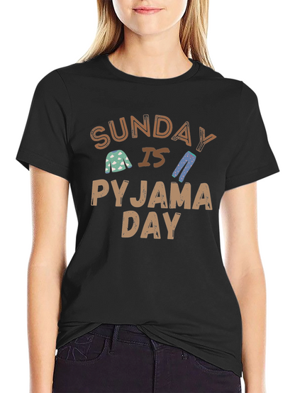 Sunday Pyjama Day T-Shirt