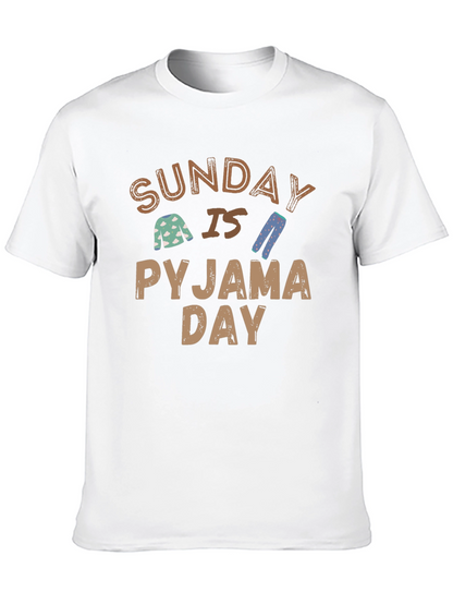 Sunday Pyjama Day T-Shirt