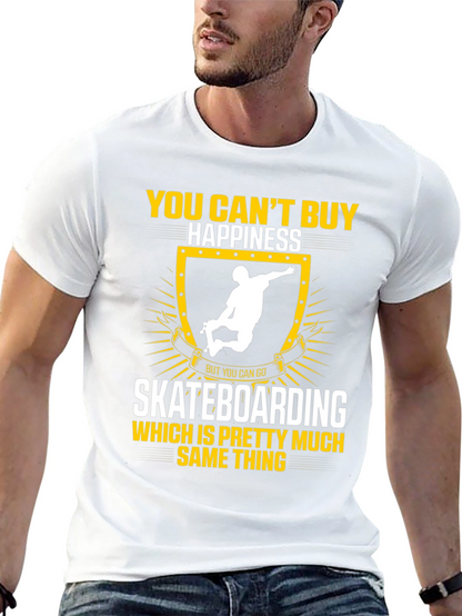 Skateboarding Happiness T-Shirt