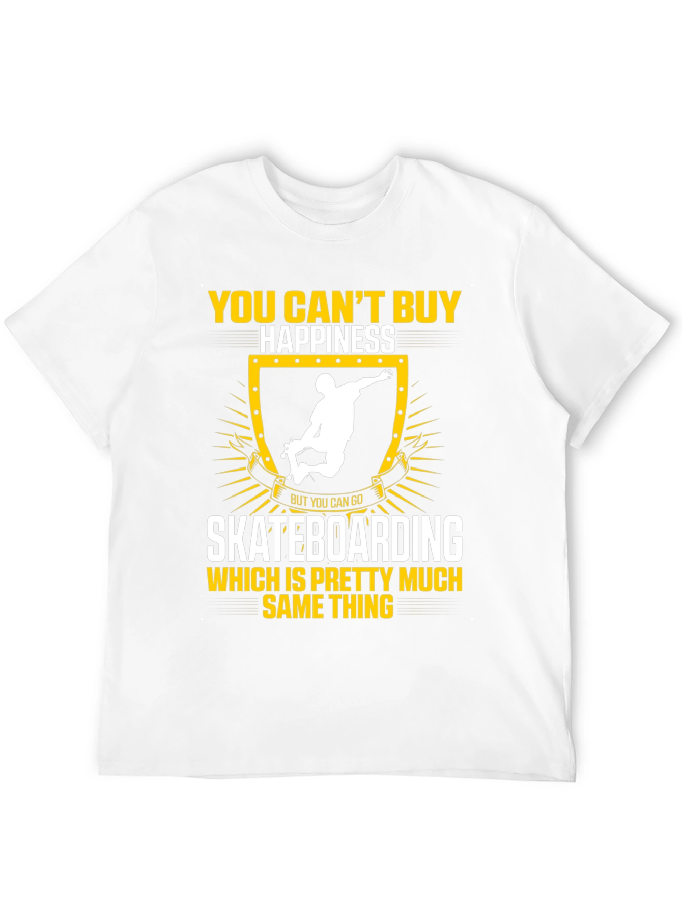 Skateboarding Happiness T-Shirt