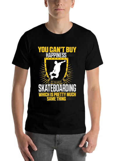 Skateboarding Happiness T-Shirt