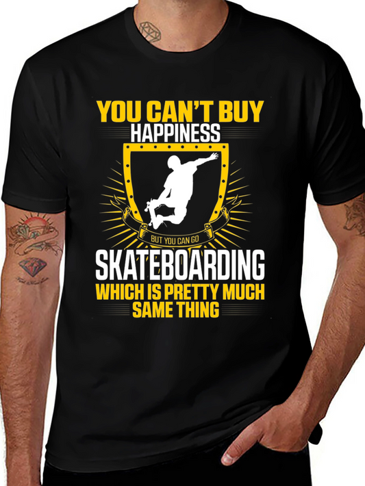 Skateboarding Happiness T-Shirt