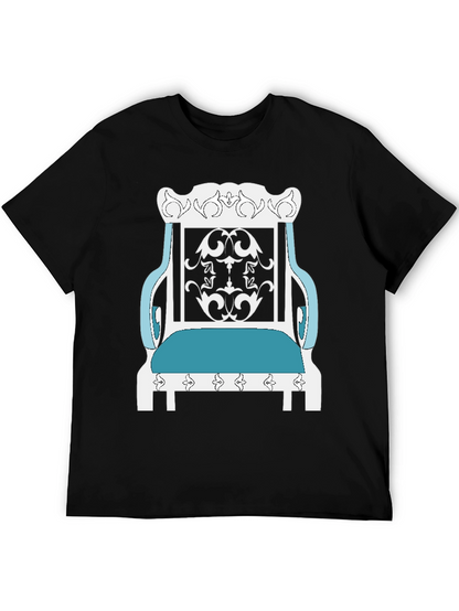 Royal Throne Graphic Tee - Unique Design Shirt