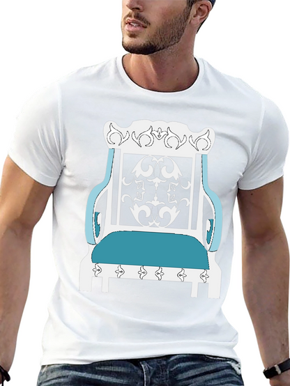 Royal Throne Graphic Tee - Unique Design Shirt