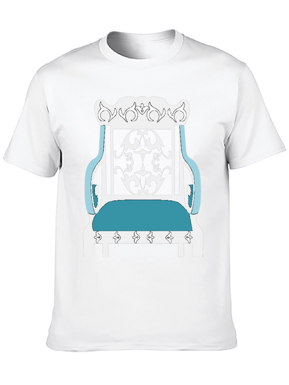 Royal Throne Graphic Tee - Unique Design Shirt