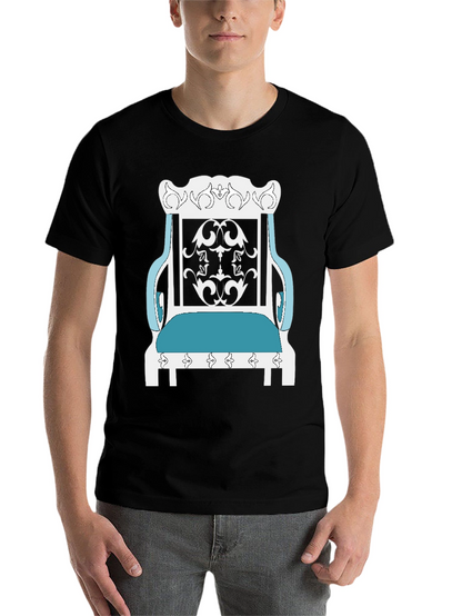 Royal Throne Graphic Tee - Unique Design Shirt