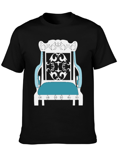 Royal Throne Graphic Tee - Unique Design Shirt