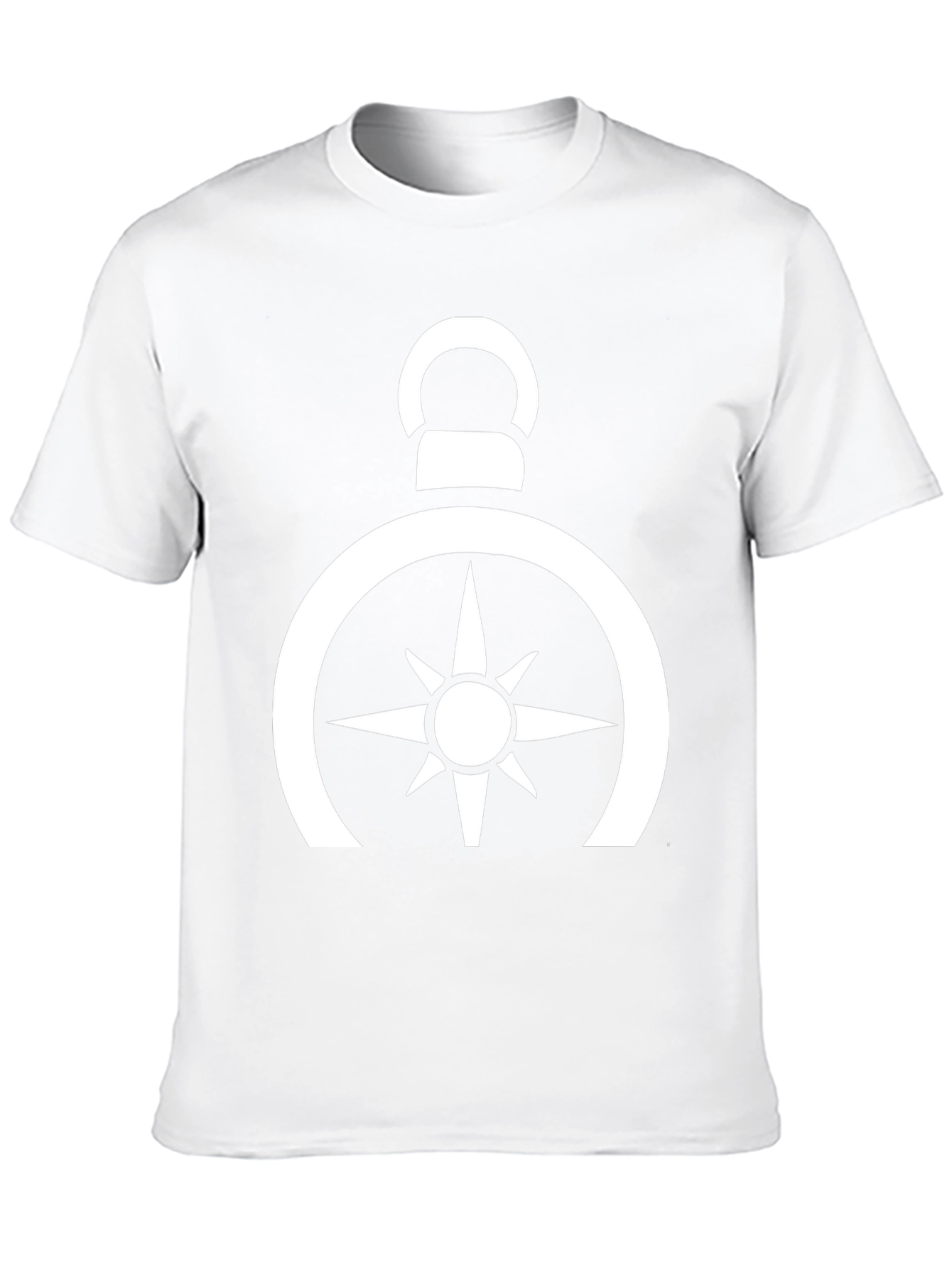 Compass Rose Graphic Tee - Black