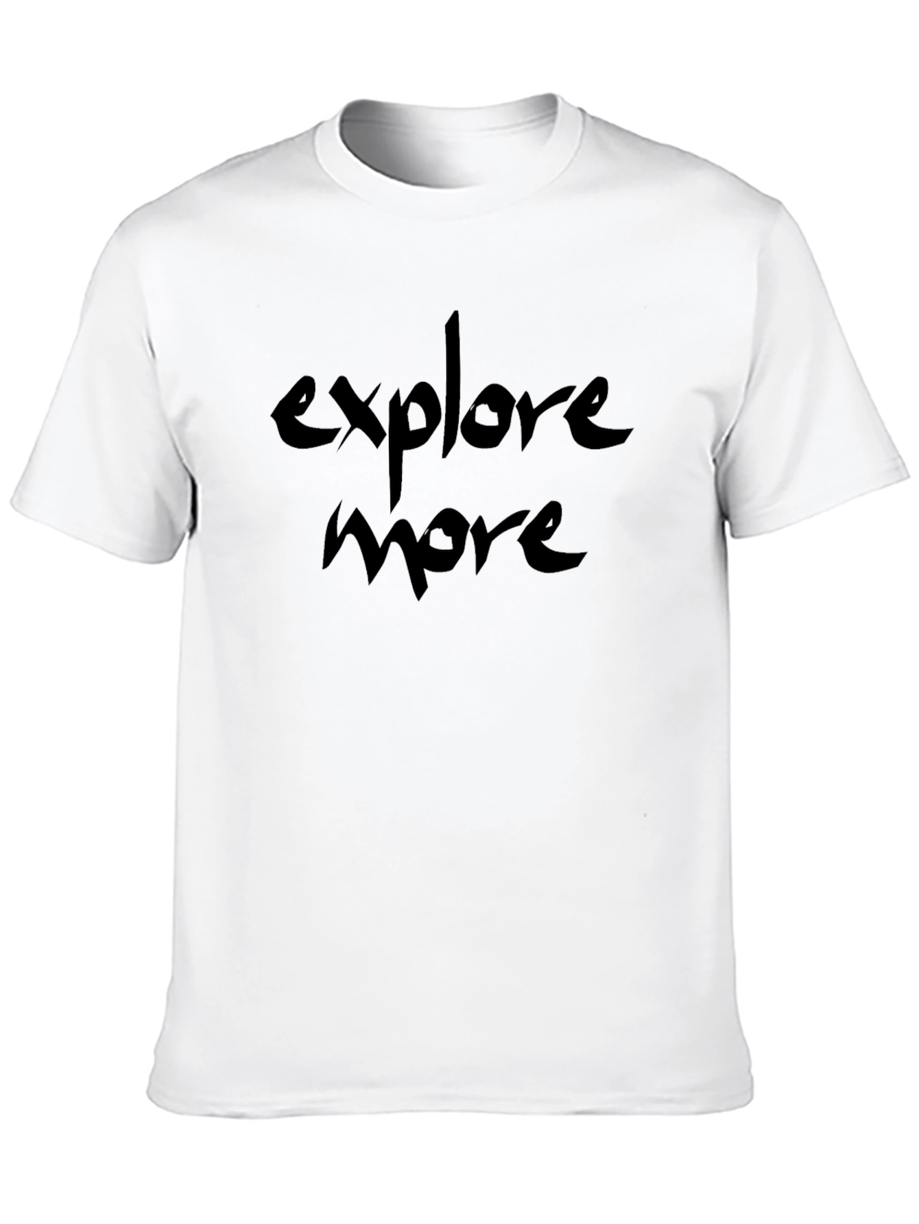 Explore More Black T-Shirt - Adventure Awaits!